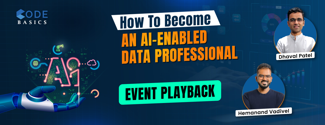 [Playback] How to Become an AI-Enabled Data Professional